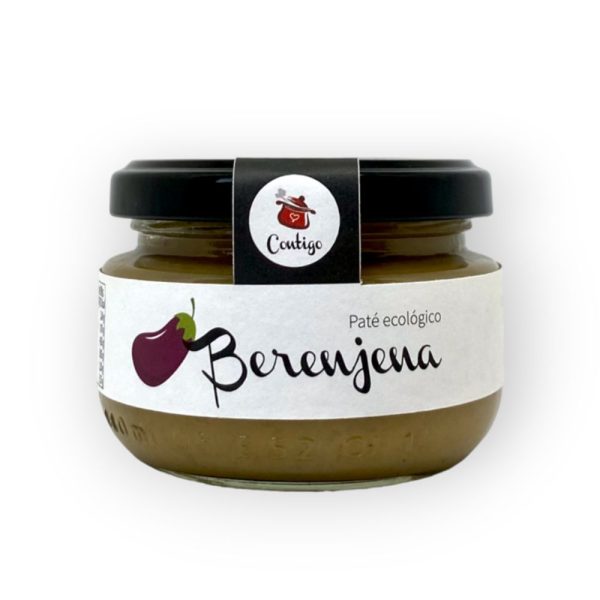 Paté ecológico de berenjena Contigo